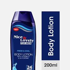 Nice & Lovely for Men Fresh & Cool Body Lotion 180ml 200ml